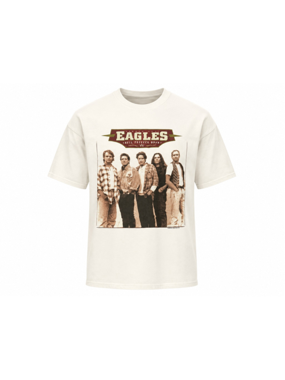 Vtg 94’ Eagles Hell Freezes Over Tour Concert T Shirt XXL USA Made Single Stitch